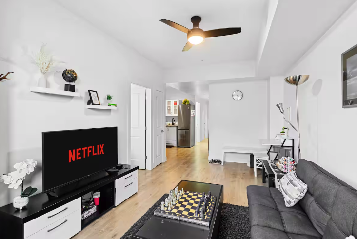 Team discussing work